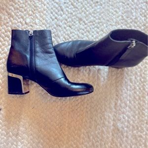 DKNY black ankle boots